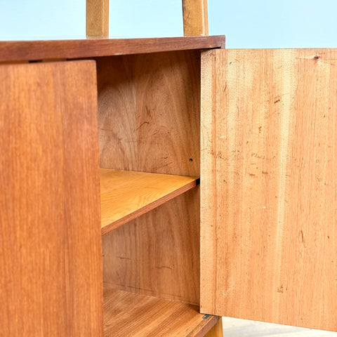 Bookshelf in teak, 1960s, Sweden - Beyo Vintage
