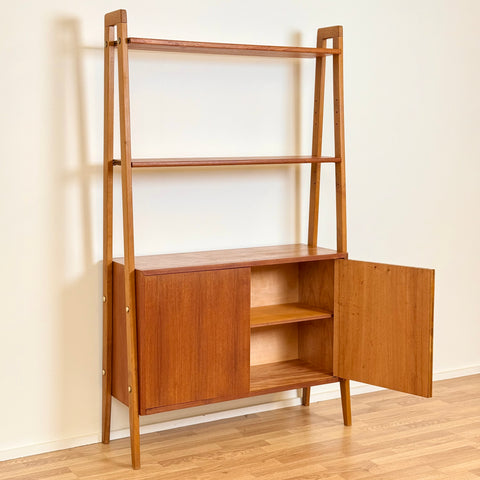 Bookshelf in teak, 1960s, Sweden - Beyo Vintage