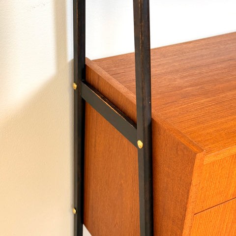 Bookshelf in teak by AB Svenska Ramfabriken, 1950s-60s, Sweden - Beyo Vintage