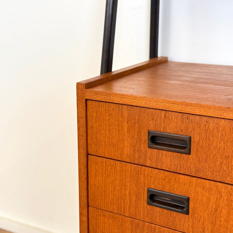 Bookshelf in teak by AB Svenska Ramfabriken, 1950s-60s, Sweden - Beyo Vintage