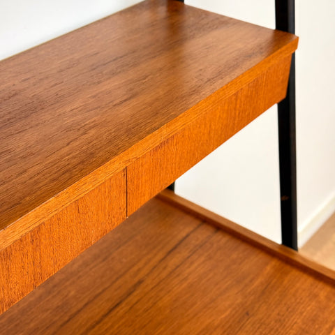 Bookshelf in teak by AB Svenska Ramfabriken, 1950s-60s, Sweden - Beyo Vintage