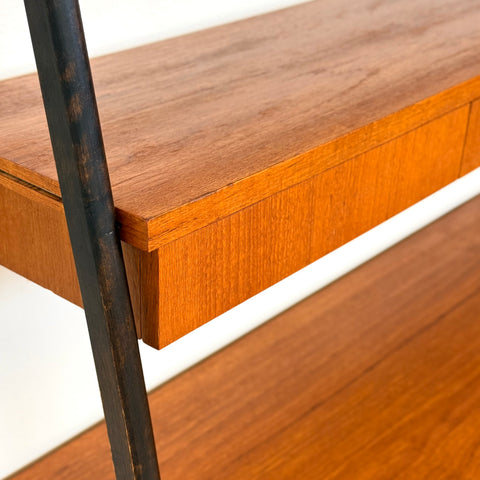 Bookshelf in teak by AB Svenska Ramfabriken, 1950s-60s, Sweden - Beyo Vintage