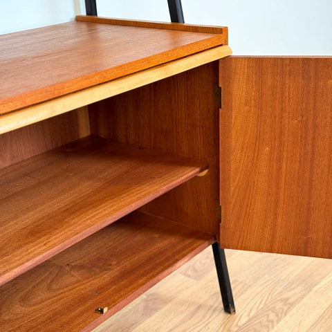 Bookshelf in teak by AB Svenska Ramfabriken, 1950s-60s, Sweden - Beyo Vintage