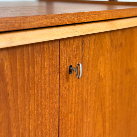 Bookshelf in teak by AB Svenska Ramfabriken, 1950s-60s, Sweden - Beyo Vintage