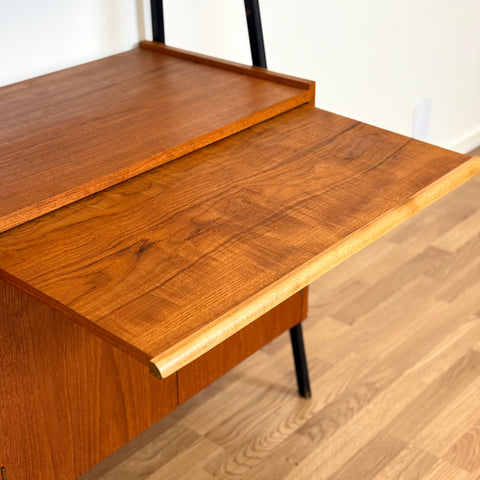 Bookshelf in teak by AB Svenska Ramfabriken, 1950s-60s, Sweden - Beyo Vintage