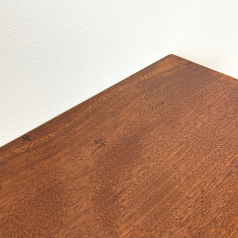 Bookshelf with glass in teak, 1950s-60s - Beyo Vintage