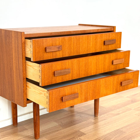 Chest of 3 drawers in teak by Ejsing Møbelfabrik A/S, 1950s-60s, Denmark - Beyo Vintage