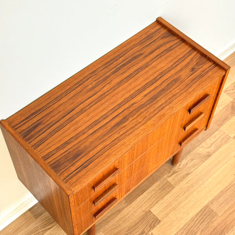 Chest of 3 drawers in teak by Ejsing Møbelfabrik A/S, 1950s-60s, Denmark - Beyo Vintage