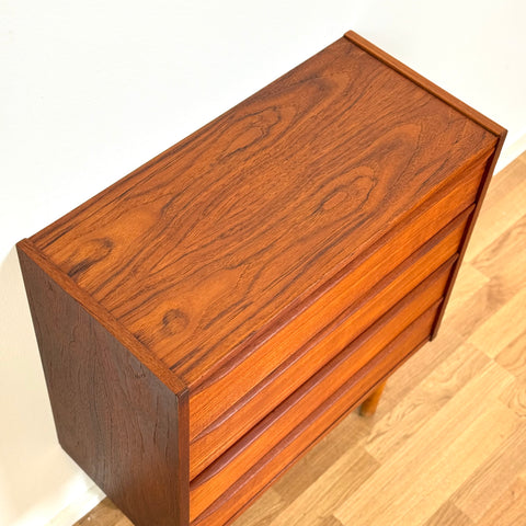 Chest of 4 drawers, 1950s-60s, Denmark - Beyo Vintage