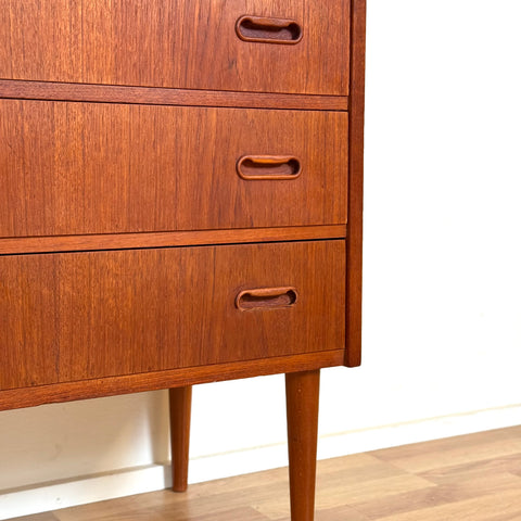 Chest of 6 drawers in teak, 1950s-60s, Denmark - Beyo Vintage
