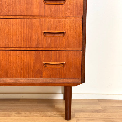 Chest of 6 drawers in teak, 1950s-60s, Denmark - Beyo Vintage