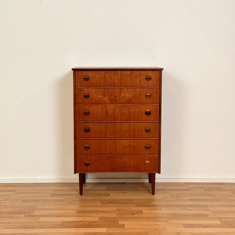 Chest of drawers in teak, 1950s-60s, Denmark - Beyo Vintage