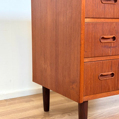 Chest of drawers in teak, 1950s-60s, Denmark - Beyo Vintage