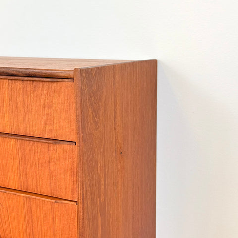Chest of 6 drawers in teak, 1950s-60s, Denmark - Beyo Vintage