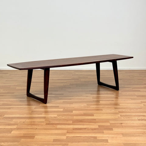 Coffee table in santos rosewood, 1950s-60s, Denmark - Beyo Vintage