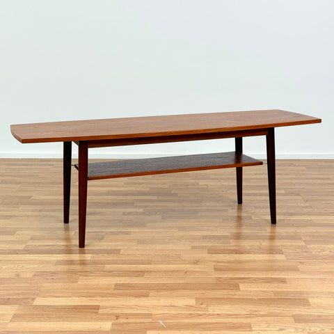 Coffee table in teak, 1950s-60s, Denmark - Beyo Vintage