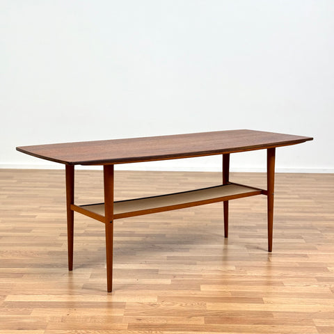 Coffee table in teak, 1950s-60s, Denmark - Beyo Vintage