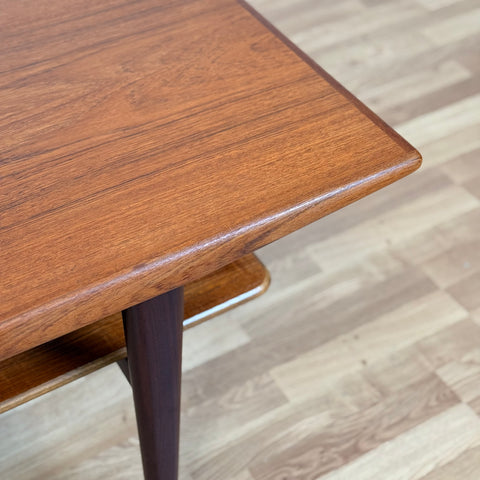 Coffee table in teak, 1950s-60s, Denmark