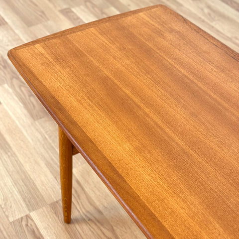 Coffee table in teak, 1950s-60s, Sweden - Beyo Vintage
