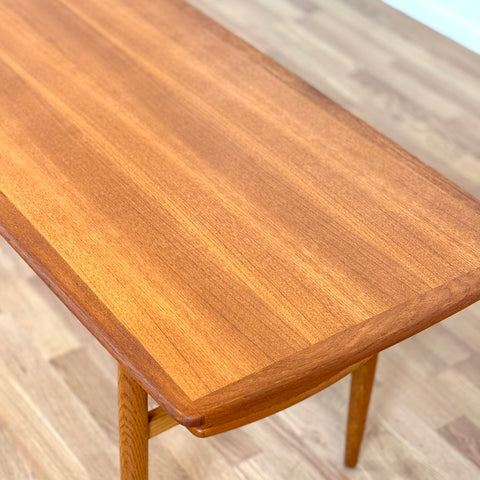 Coffee table in teak, 1950s-60s, Sweden - Beyo Vintage
