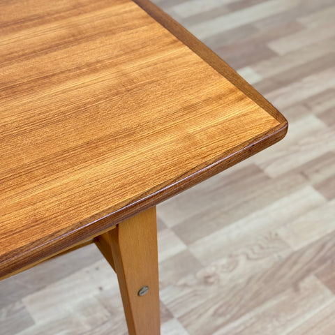 Coffee table in teak, 1950s-60s, Sweden - Beyo Vintage