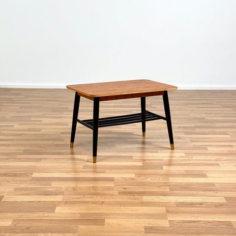 Coffee table in teak, 1950s-60s, Sweden - Beyo Vintage