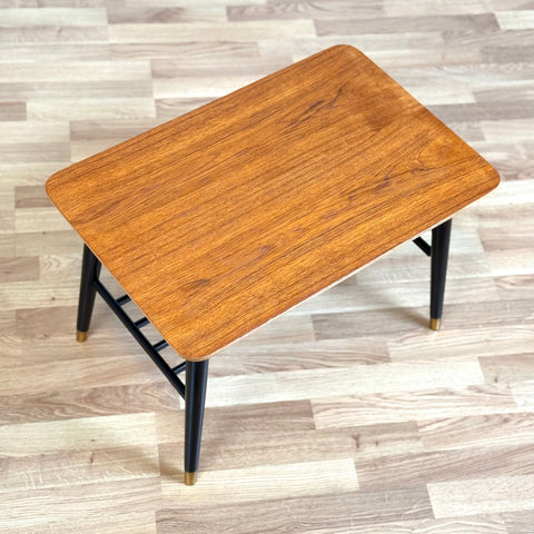 Coffee table in teak, 1950s-60s, Sweden - Beyo Vintage
