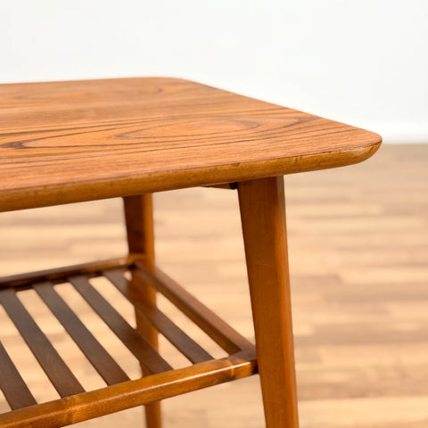 Coffee table in teak, 1950s-60s, Sweden - Beyo Vintage