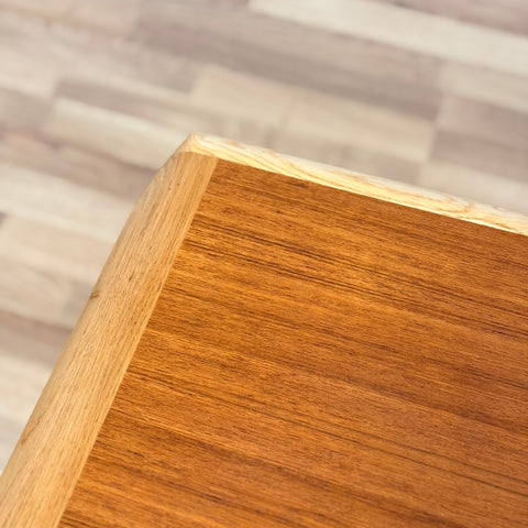PRICE Coffee table in teak and oak, 1950s-60s, Denmark - Beyo Vintage
