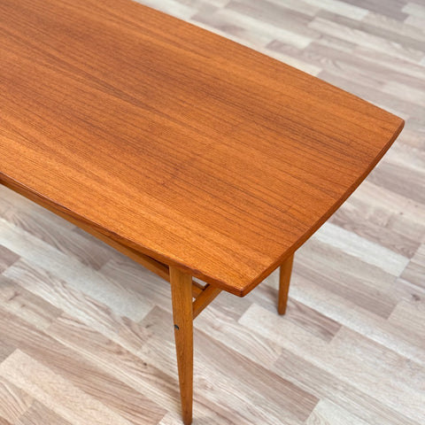 Coffee table in teak by Alberto Tibro, 1950s-60s, Sweden - Beyo Vintage