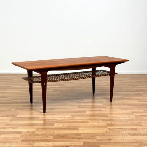 Coffee table in teak by P Würtz, 1950s-60s - Beyo Vintage