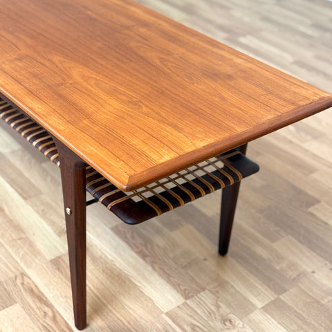 Coffee table in teak by P Würtz, 1950s-60s - Beyo Vintage