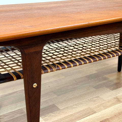 Coffee table in teak by P Würtz, 1950s-60s - Beyo Vintage