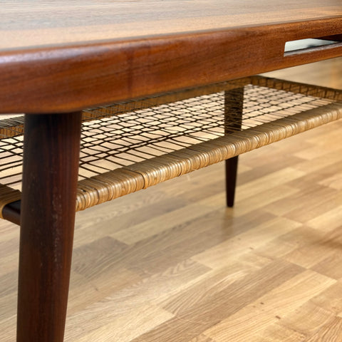 PRICE Coffee table in teak, 1950s-60s - Beyo Vintage