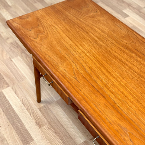 Coffee table in teak with 4 drawers, 1950s-60s, Denmark - Beyo Vintage