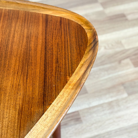 Coffee table in walnut and teak by Anton Kildeberg, 1950s-60s, Denmark - Beyo Vintage