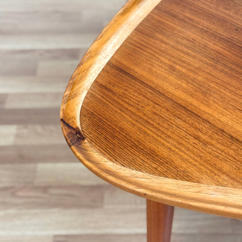 Coffee table in walnut and teak by Anton Kildeberg, 1950s-60s, Denmark - Beyo Vintage