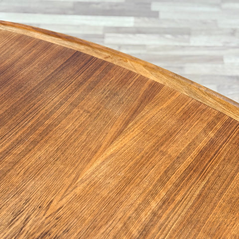 Coffee table in walnut and teak by Anton Kildeberg, 1950s-60s, Denmark - Beyo Vintage