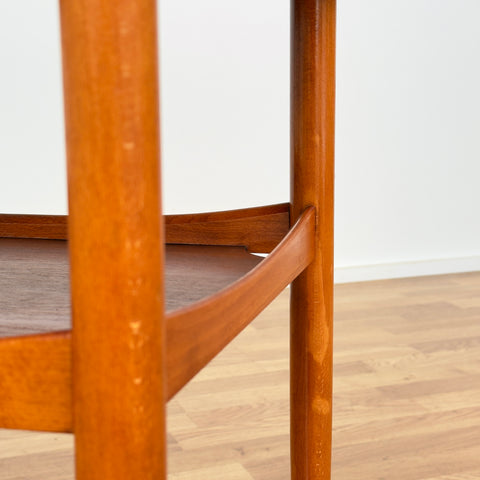 Coffee table in walnut by AB Tuarps Möbelindustri, 1950s-60s, Sweden - Beyo Vintage