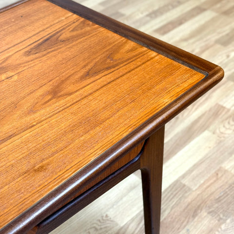 Coffee table with 4 drawers in teak, 1950s-60s, Denmark - Beyo Vintage