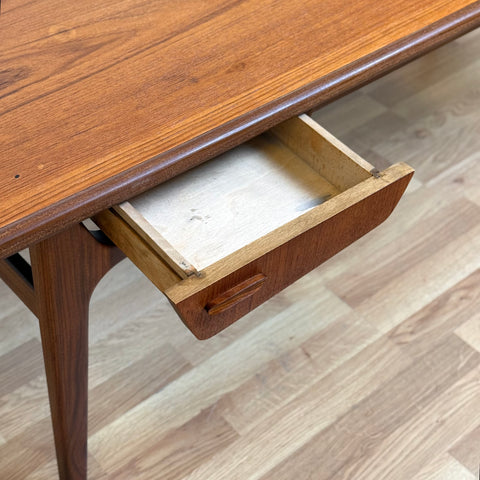 Coffee table with 4 drawers in teak, 1950s-60s, Denmark - Beyo Vintage