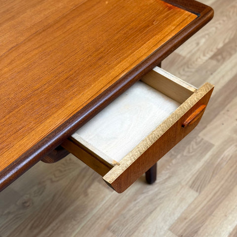 Coffee table with 4 drawers in teak, 1950s-60s, Denmark - Beyo Vintage