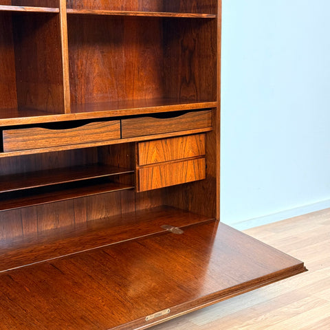 Danish bookshelf in Santos rosewood by Omann Jun