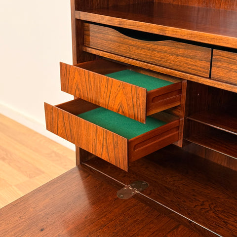 Danish bookshelf in Santos rosewood by Omann Jun