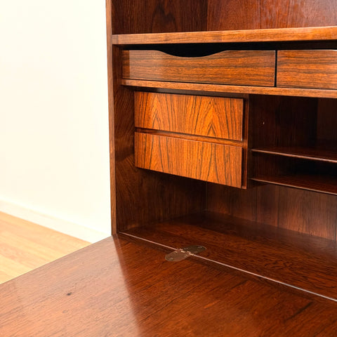 Danish bookshelf in Santos rosewood by Omann Jun