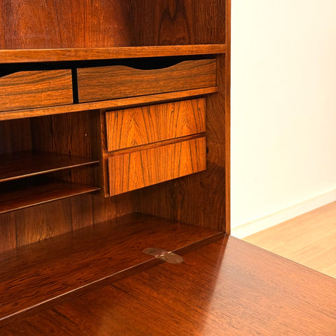 Danish bookshelf in Santos rosewood by Omann Jun