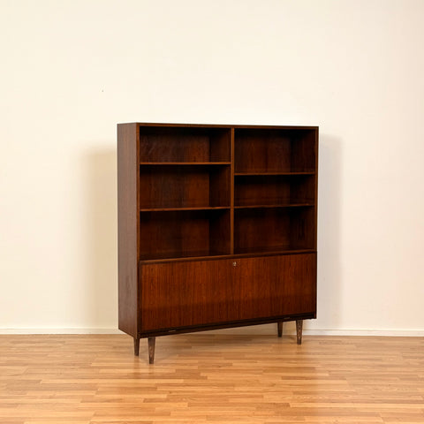 Danish bookshelf in Santos rosewood by Omann Jun