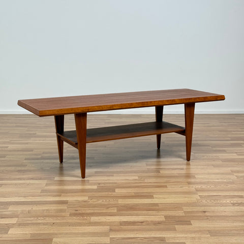 Coffee table in teak, 1950s-60s, Denmark - Beyo Vintage