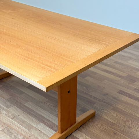 Dining table "Shaker" in beech wood, 1950s-60s, Denmark - Beyo Vintage