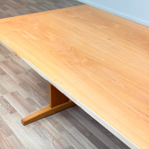 Dining table "Shaker" in beech wood, 1950s-60s, Denmark - Beyo Vintage